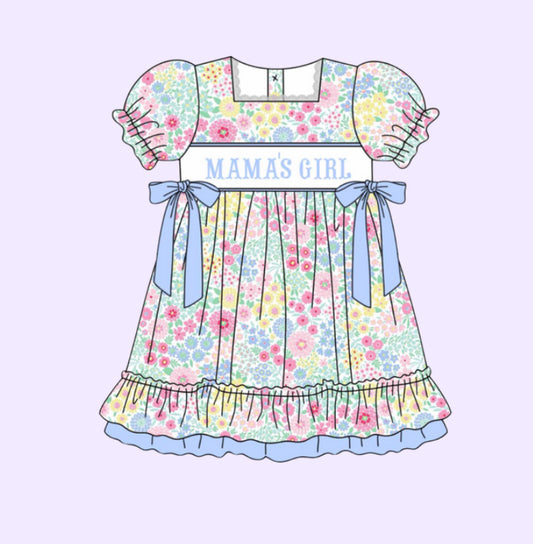 PO 25-1 Lace & Floral Collection Girls Dress